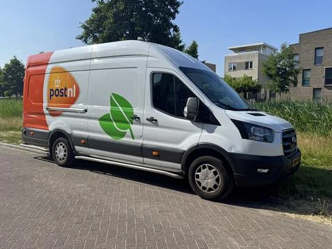 PostNL delivery van Stock Photos