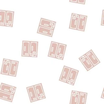 Postomat for letter glyph seamless pattern 스톡 일러스트