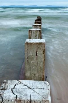 Posts (colour) 스톡 사진