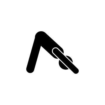 Posture, man icon. Element of yoga icons. Premium quality graphic design icon Stock Illustration
