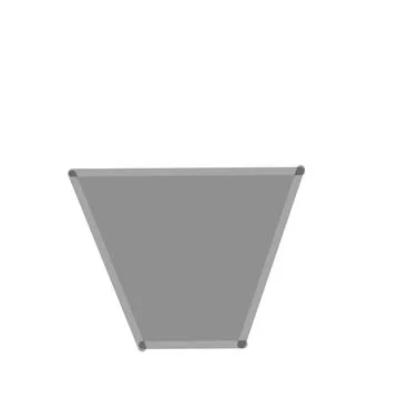 Pot with background white Illustrazione stock