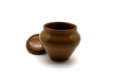 Pot for baking Stock Photos