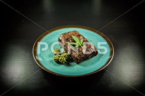 Pot Brownie 9 Stock Photos