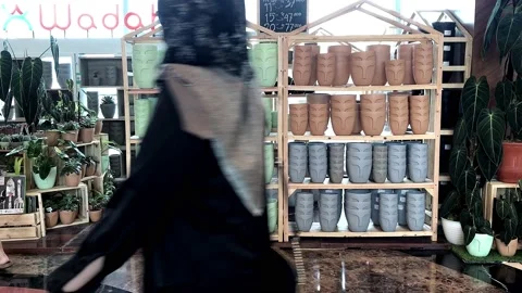 Pot exhibition Stock Footage 171054178