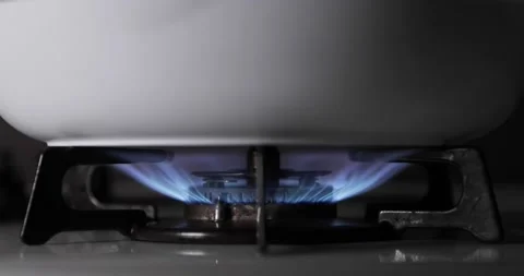 Pot of the fire Stock Footage 152198095