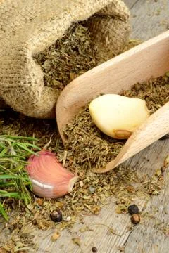 Pot herbs Stock Photos