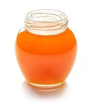 Pot of honey Stock Photos