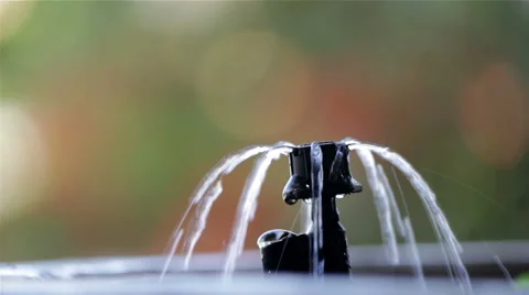 Pot Irrigation Bubbler B Stock Footage 39959748