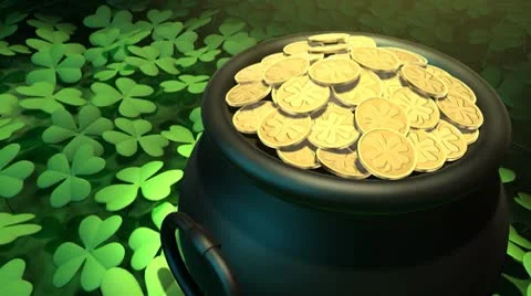 St. Patrick's Day Pot O'gold GIF Game Direct Sales 