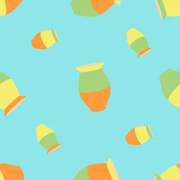 Pot pattern 2 Иллюстрация