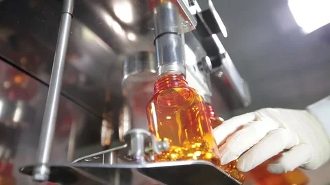 Pot of Pills in Industry 01 Stock Footage 83217980