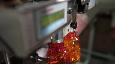 Pot of Pills in Industry 02 Video stock 83217896