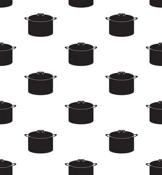 Pot Seamless Stock Illustration
