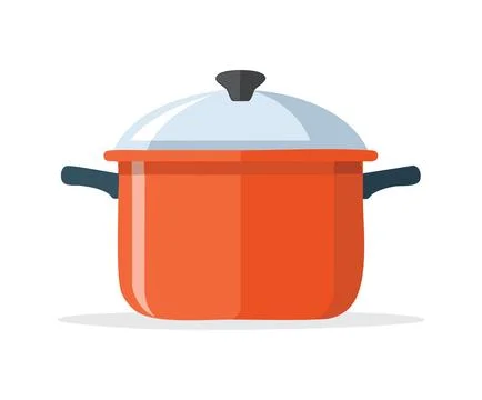 A Pot simple illustration Stock Illustration