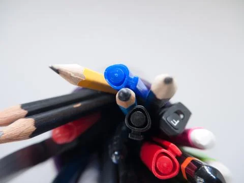 Pot of Stationary Stock Photos