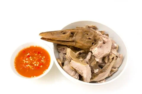 Pot-stewed duck Fotos Stock
