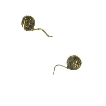 Potal ball of yarn isolated elements Stock Illustration