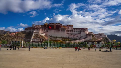 Potala Palace Stock Footage 251798753