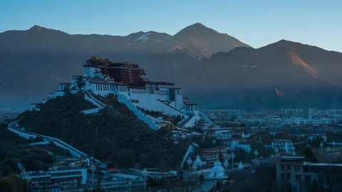 Potala Palace, Tibet Stock Footage 322905806