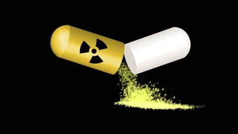 Potassium Iodide Pills. Stock Footage 213012224