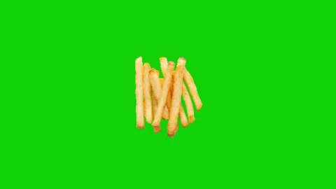Potato animation on green screen Stock-Footage 333561066