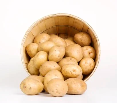 Potato Basket Stock Photos