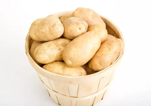 Potato Basket Stock Photos