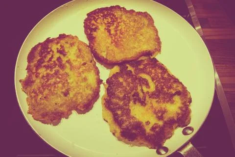 Potato cake Stock Photos