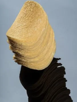 Potato chip snack Stock Photos