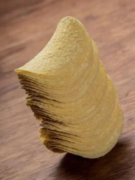 Potato chip snack Stock Photos