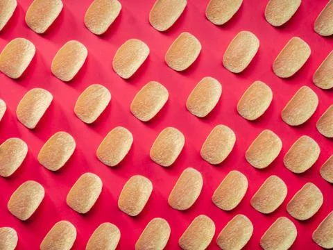 Potato chip snack Stock Photos