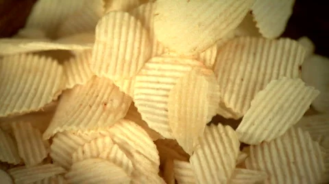 Potato Chips 스톡 동영상 376349