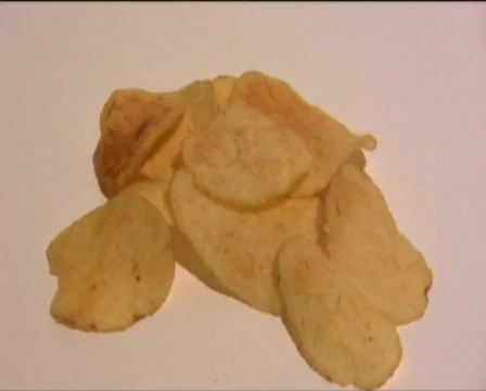 Potato chips Stock Footage 560383