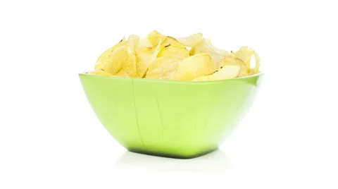 Potato chips Stock Footage 39997473