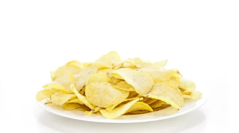 Potato chips Stock Footage 39997842