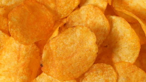 Potato chips Stock Footage 91209409