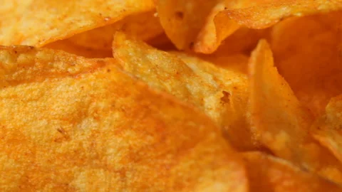 Potato chips 스톡 동영상 91526776