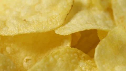 Potato chips Video stock 91963315