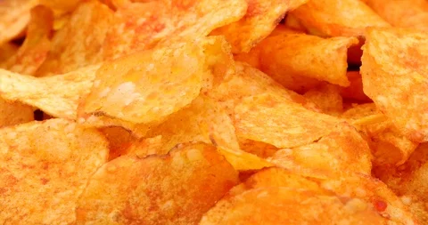 Potato chips Stock Footage 97074450