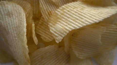Potato Chips Stock Footage 110818207