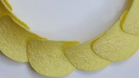 Potato chips Stock-Footage 166697051