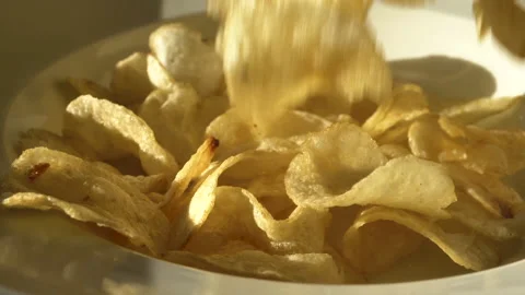 POTATO Chips GT5764 Stock Footage 142228062