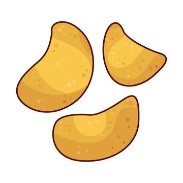 Potato Chips illustration Stock Illustration