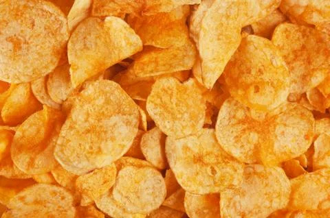 Potato chips Stock Photos