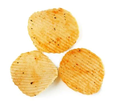 Potato chips Foto stock