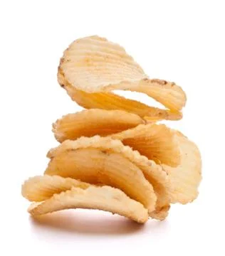 Potato chips Stock Photos
