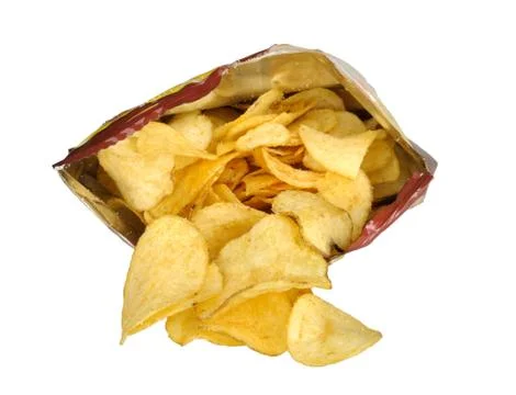 Potato chips Stock Photos