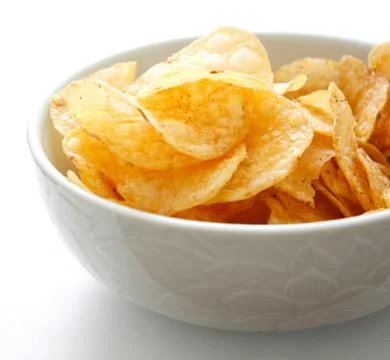 Potato chips Stock Photos