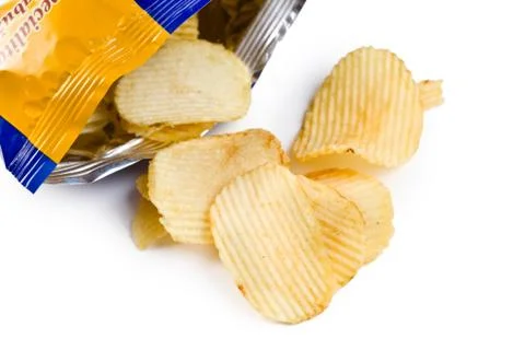 Potato chips Stock Photos