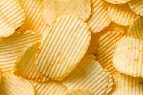Potato chips Stock Photos